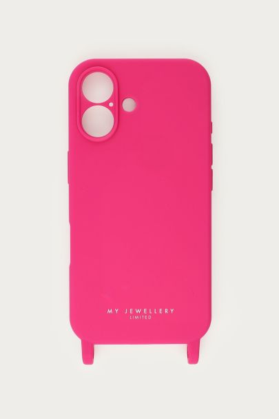 Fuchsia phone case silicone