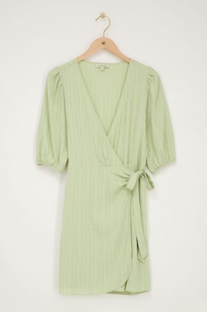 Robe portefeuille verte