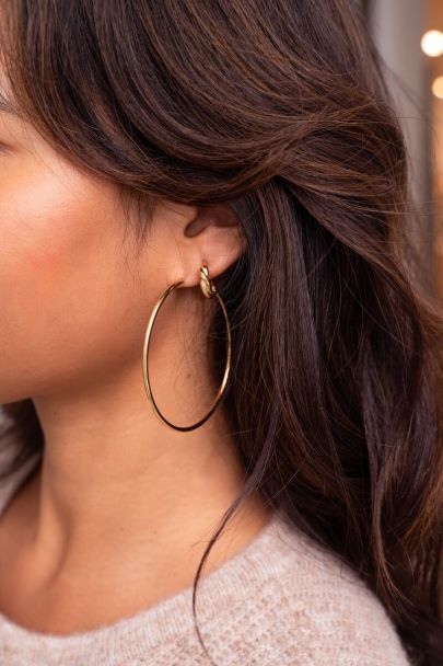 Oorringen "thin" medium