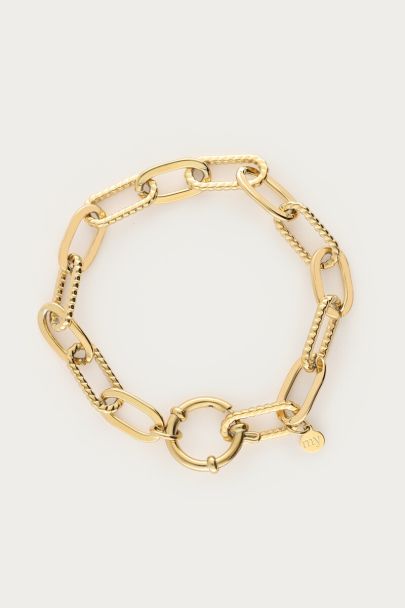 Icónica pulsera de eslabones