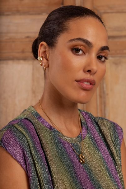 Boucle d'oreille unique Ear game perle fantaisie