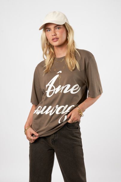 Beigefarbene Cap "Cou Cou"