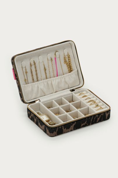 Boîte à bijoux léopard 