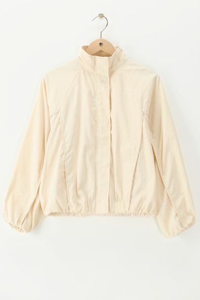 Lichtgele track jacket