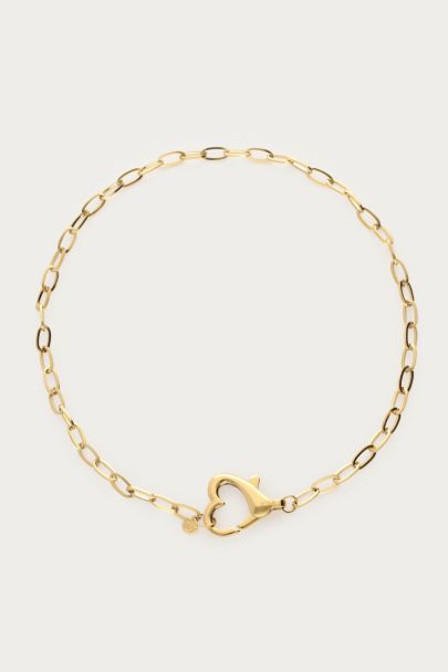 Schakelketting met hart sluiting