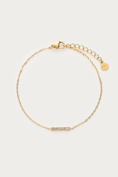 Bracelet Midnight avec de fins strass