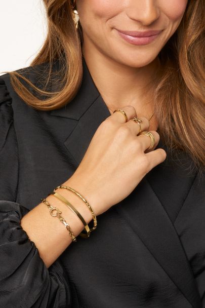 Midnight armband met slot