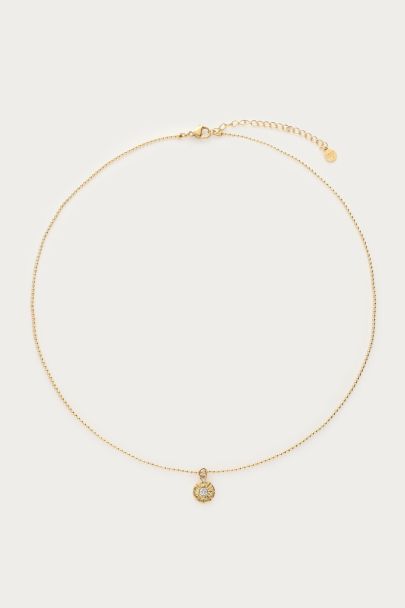 Collier cercle Midnight avec strass