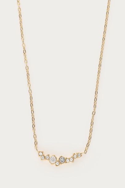 Collier Midnight avec strass fins