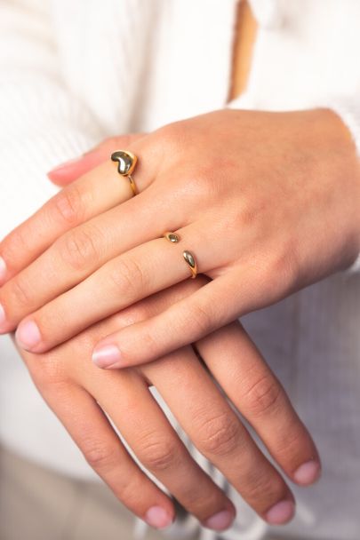 Bague minimaliste ouverte
