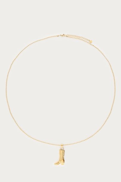 Sautoir avec botte de cow-boy