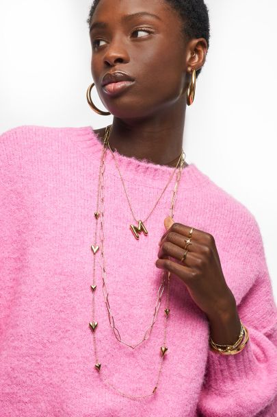 Long basic chain necklace