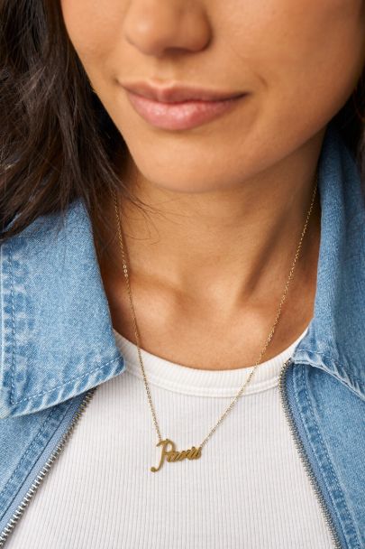 Minimalistische Kette "Paris"