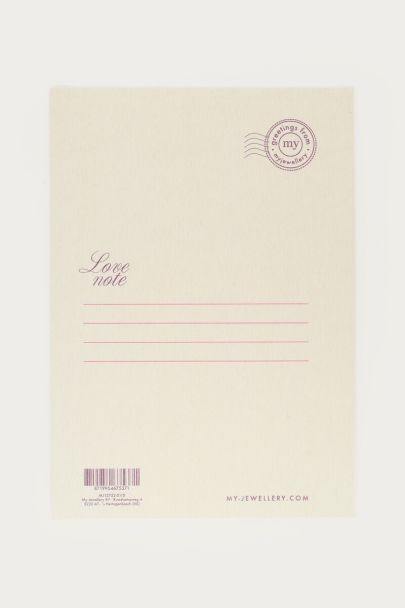 My Jewellery Weihnachtskarte