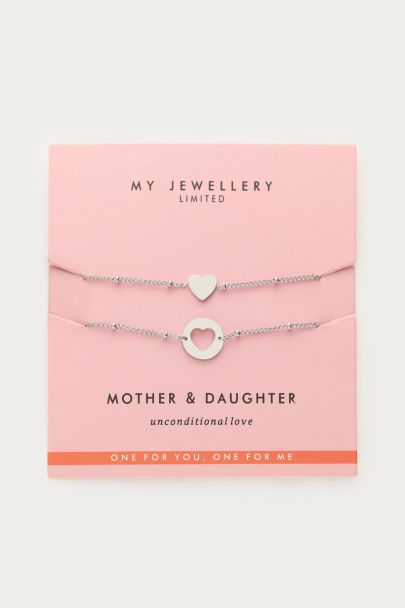 Moeder & dochter armband