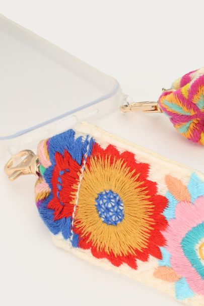 Cordon de t&eacute;l&eacute;phone Tropical multicolore