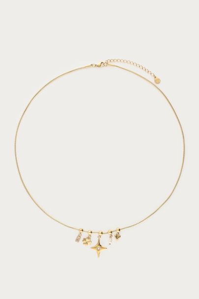 Collier à charms Mystic avec étoile 