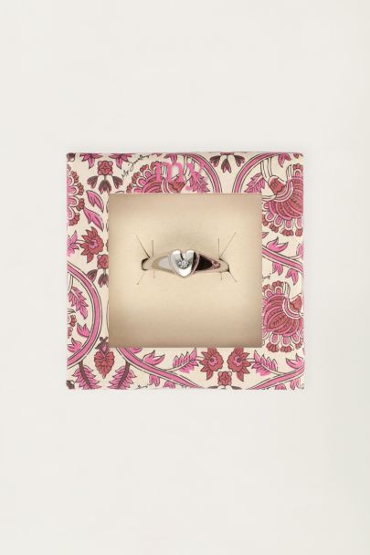 Mystic ring met hart