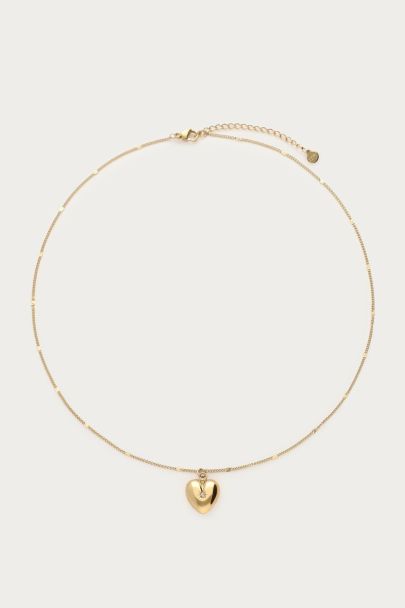 Kette mit Herz und Geburtsstein