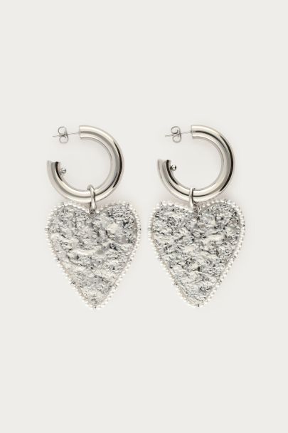 Nomads statement oorringen met hartje