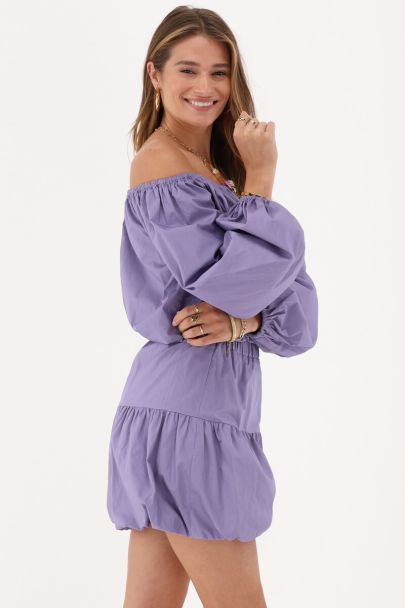 Lila Ballon-Minirock 