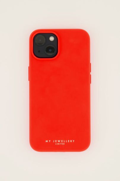 Red phone case