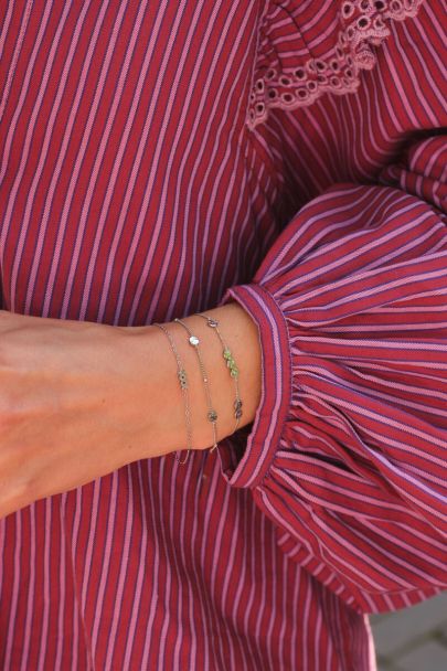 Vintage Armband mit Punkten und Münzen