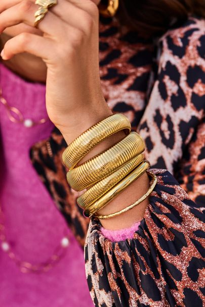 Statement bangle big with stretch