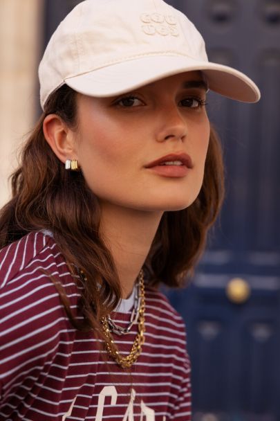 Casquette beige "Coucou"