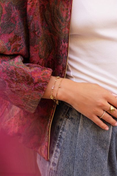 Doppelarmband mit Anhängern "dreams come true"