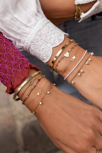 Bracelet avec 5 strass