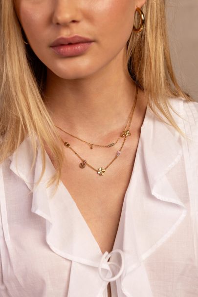 Layering Kette mit Anhängern "dreams come true"