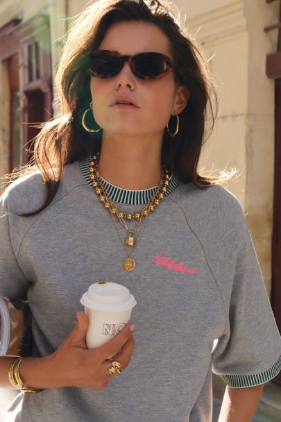 The Jutta braune Cat-Eye-Sonnenbrille