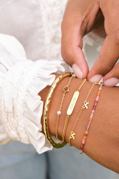 Atelier Armband mit Pl&auml;ttchen