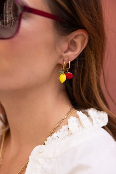 Boucles d'oreilles Ciao citron