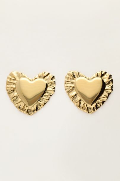 Boucles d'oreilles avec cœur