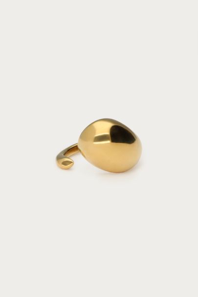 Statement ring open druppel