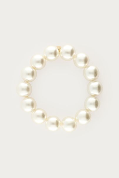 Tropical elastisches Armband mit Glasperlen