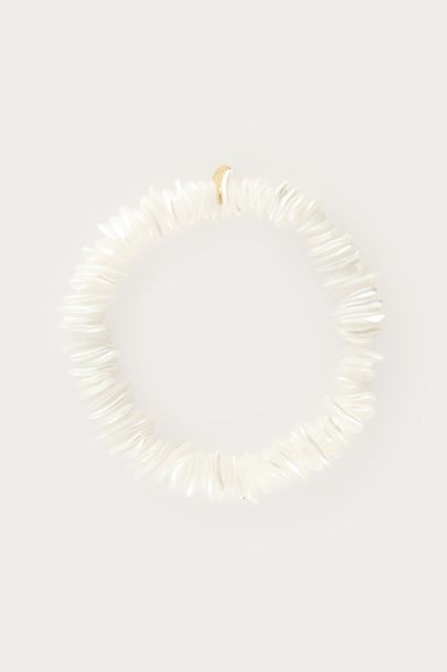 Tropical elastisches Armband mit Muscheln