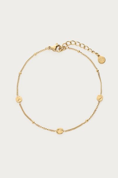 Vintage Armband mit Punkten und Münzen
