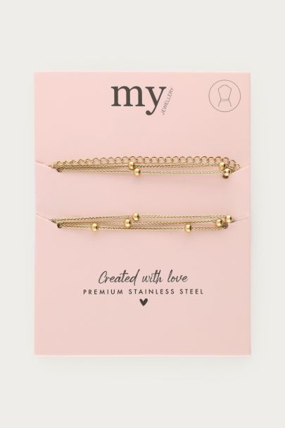 Bauchkette mit Punkten