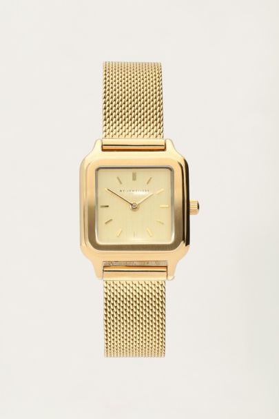 Watch with square face