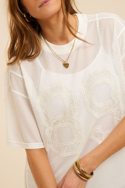 Wit sporty T-shirt 89