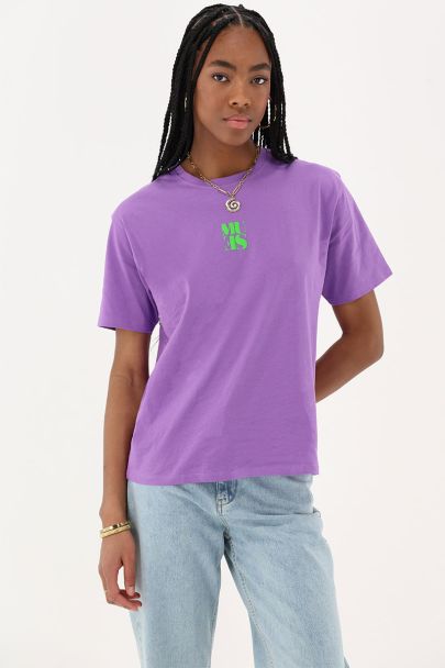 Paars T-shirt "Muse"