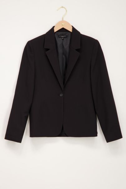 Klassischer Blazer schwarz