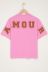Pinkes T-shirt "Amour"