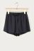 Schwarze Jacquard-Shorts