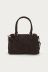 Braune Wildleder-Tasche