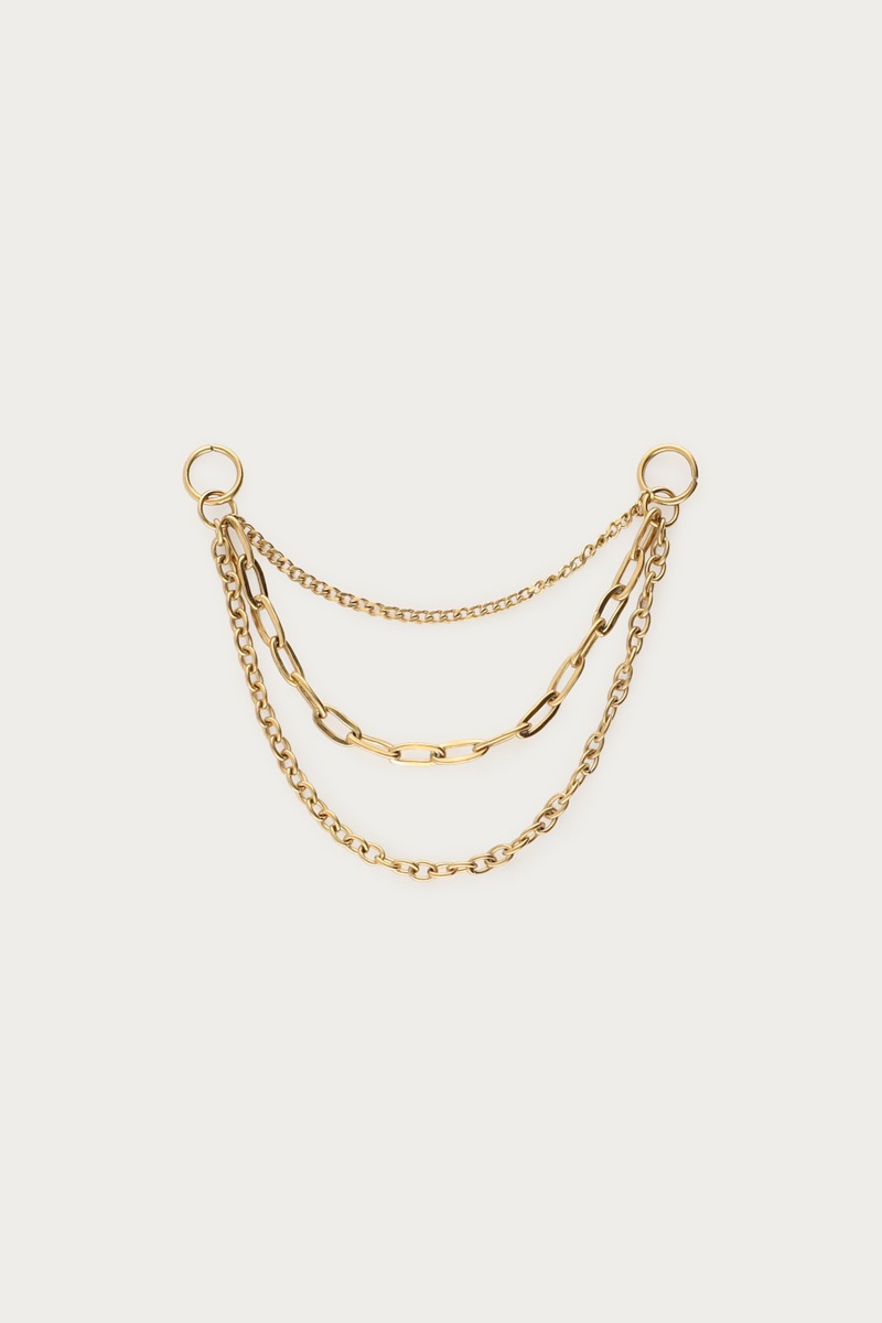 Ear game triple earring connector | My Jewellery