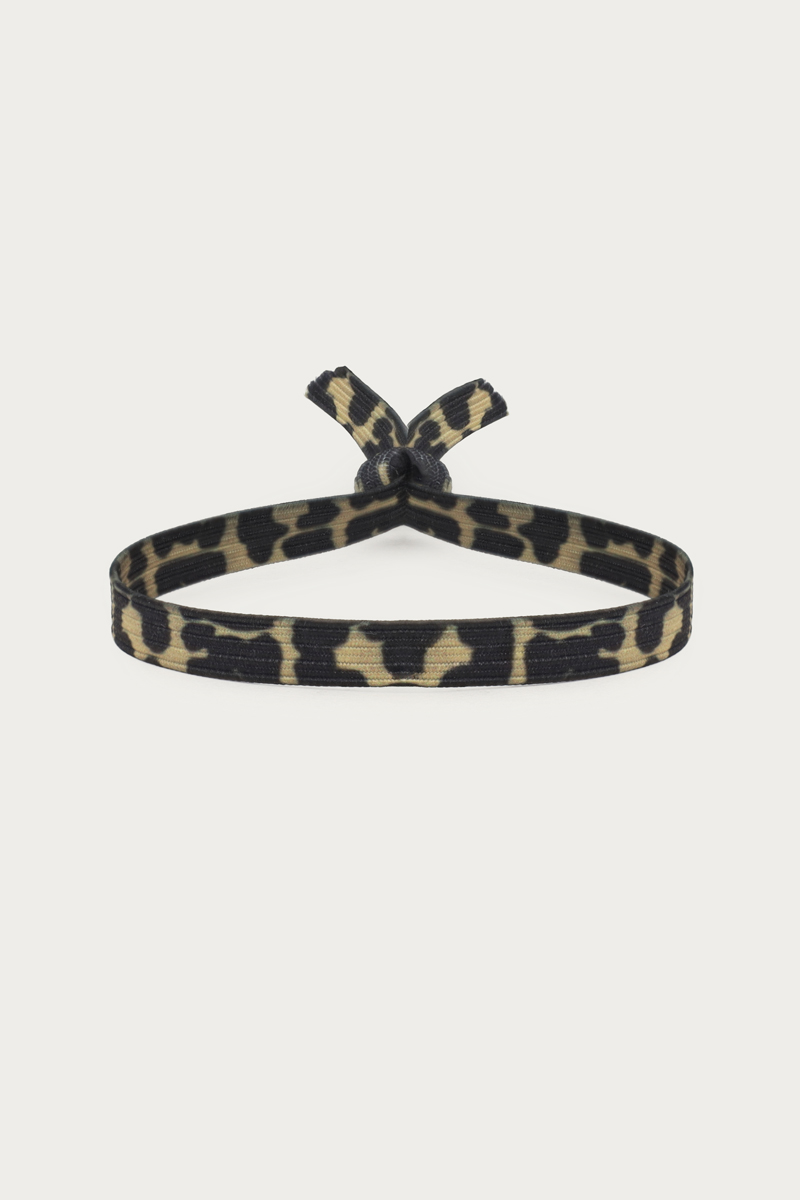 Elastic bracelet with leopard print | My Jewellery